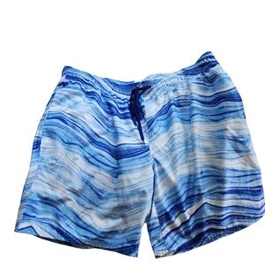 NWT Oasis Men's UPF 50+ Blue Swim Shorts Size 2XL